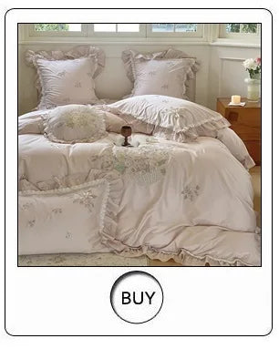 1000TC Egyptian Cotton Bedding Set, Vintage Oil Painting Style, Plant Flowers Pattern, Soft, Duvet Cover, Bed Sheet, Pillowcases